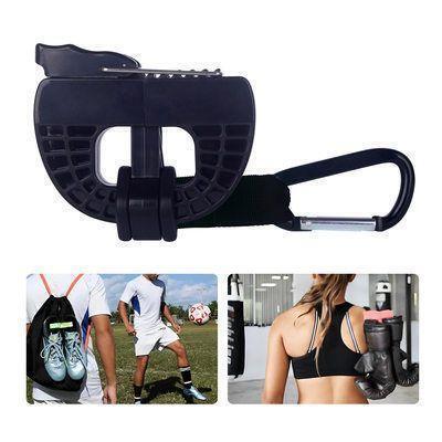 【新品】シューズクリップ　靴やグローブをバッグに外付けできる　便利ホルダー_画像1