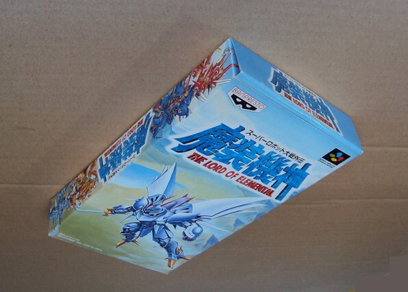 ★・SFC 「 魔装機神 THE LORD OF ELEMENTAL スーパーロボット大戦外伝 」 ★箱・取説付 動作確認済 端子清掃済_画像3