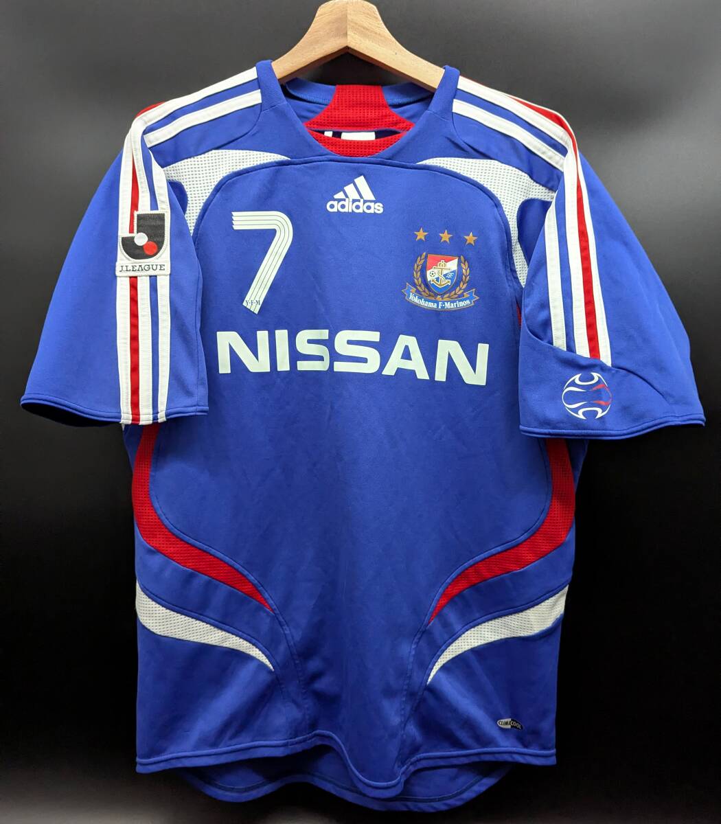 4715C стоимость доставки 185 иен! ADIDAS Adidas CLIMACOOL скорость . ткань 2007 год Yokohama F Marino s рисовое поле средний Hayabusa .7 номер Home форма M 4715C стоимость доставки 185 иен! ADIDAS Adidas CLIMACOOL скорость . ткань 2007 год Yokohama F Marino s рисовое поле средний Hayabusa .7 номер Home форма M