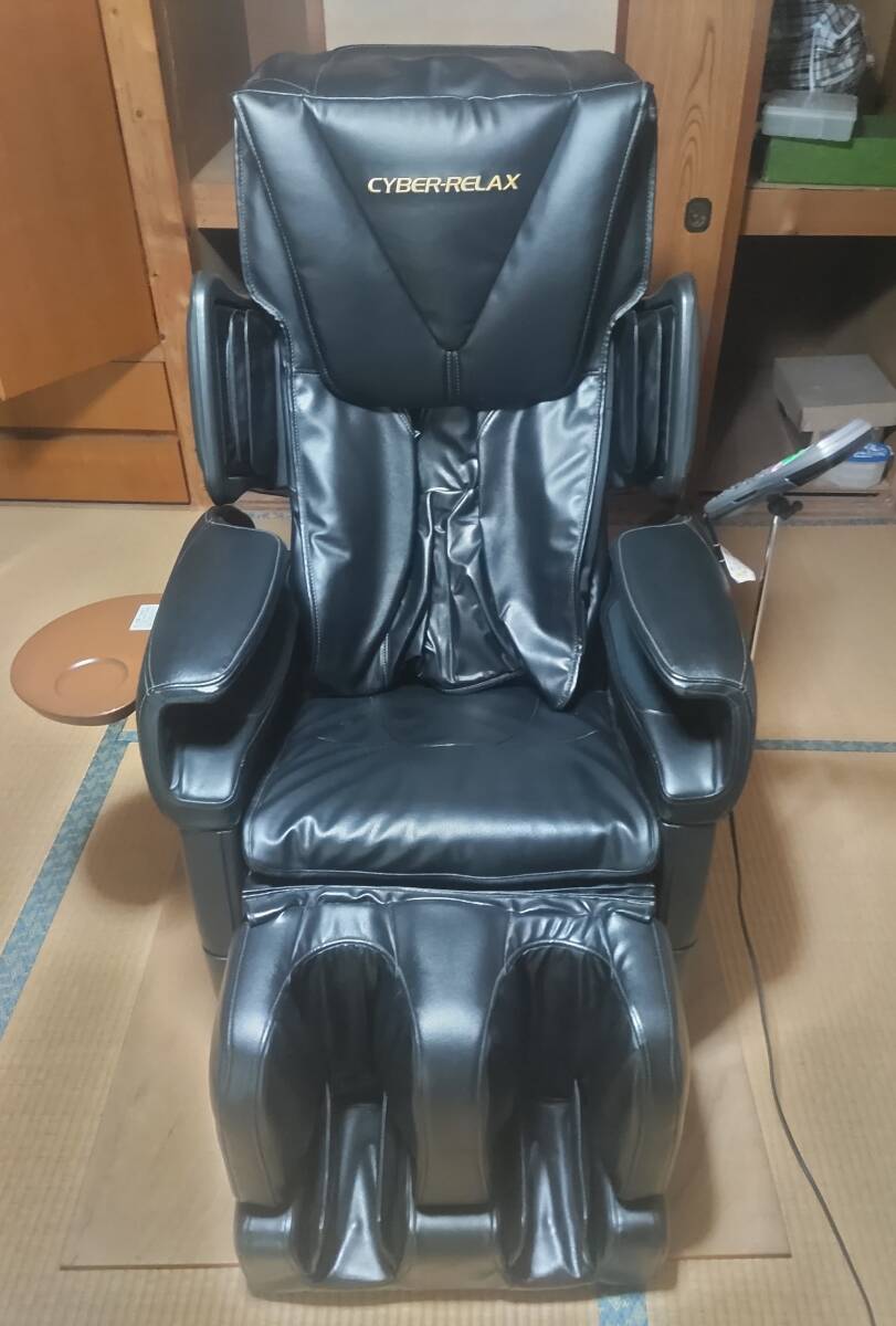 引取限定(香川県高松市) フジ醫(yī)療器 FUJIIRYOKI マッサージチェア CYBER-RELAX ブラック AS-840-BK