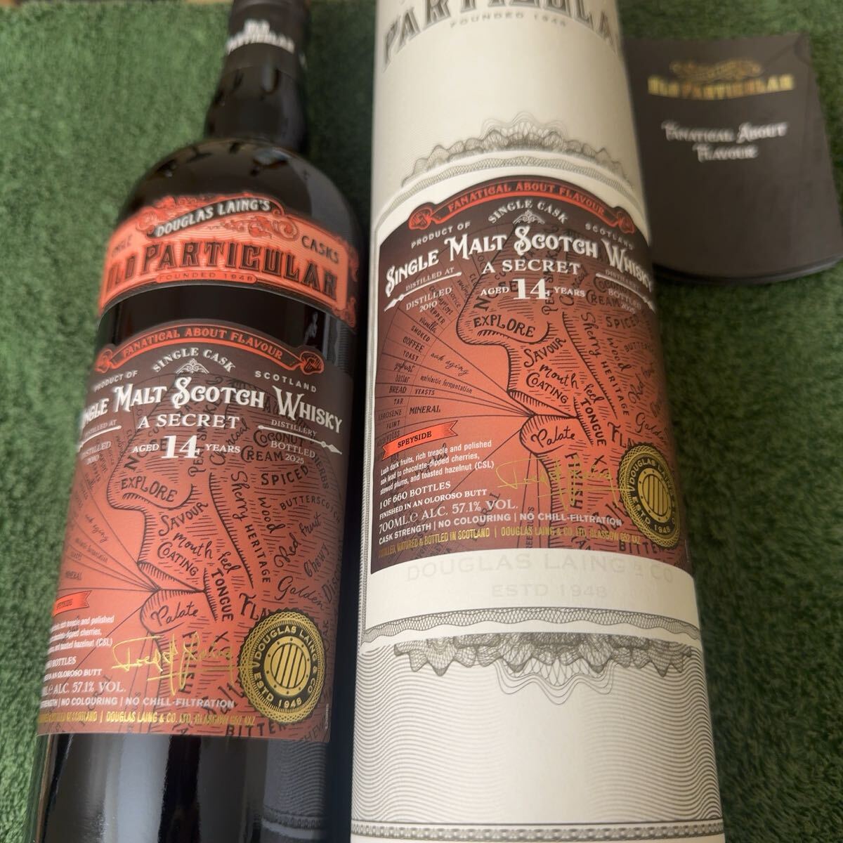 シークレット スペイサイド 14年 2010 オールドパティキュラー ファナティカル ダグラスレイン 57.1度 700ml スペイサイド ウイスキー_画像1
