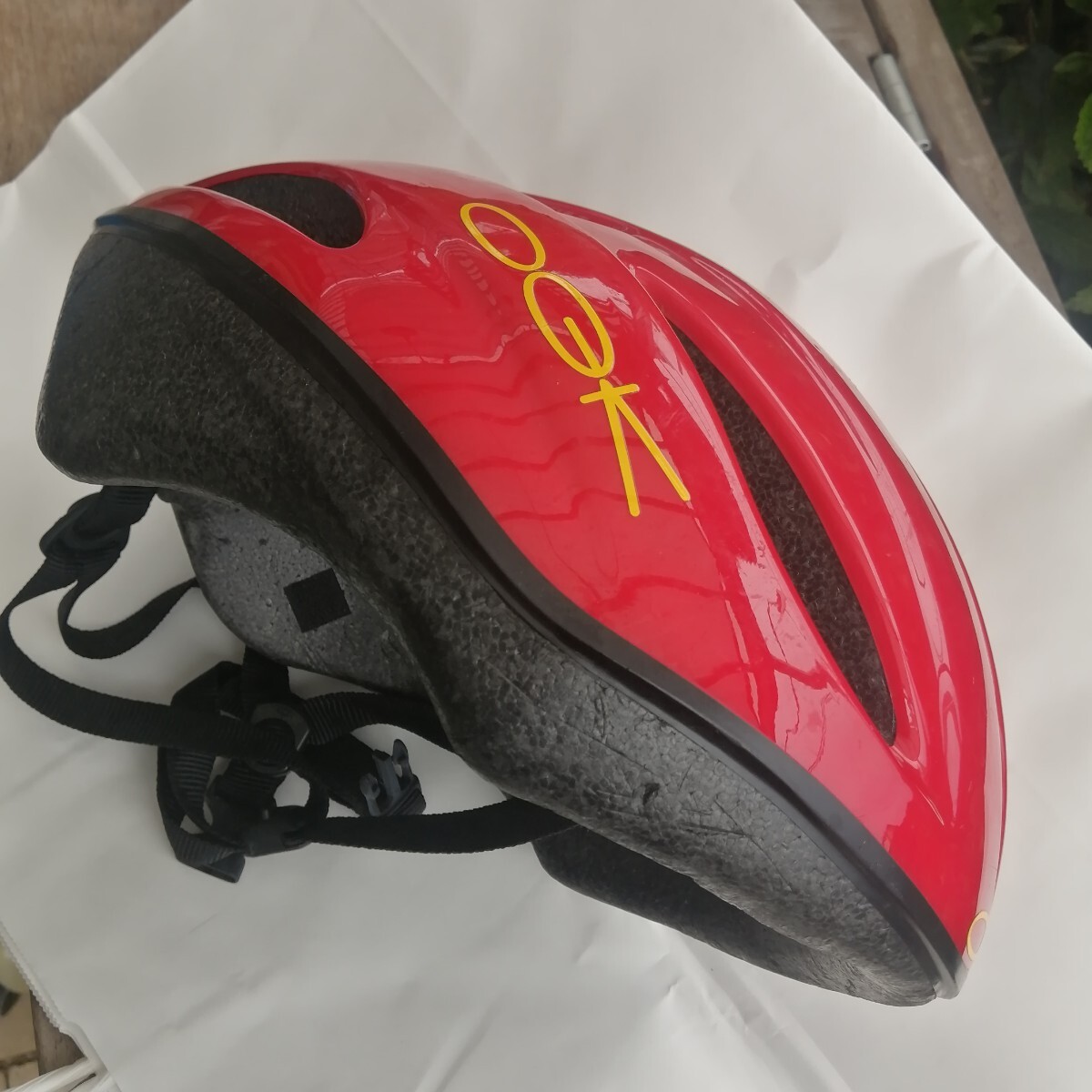 OGK 自転車ヘルメット キャップの上に被るサイズ 中古_画像6