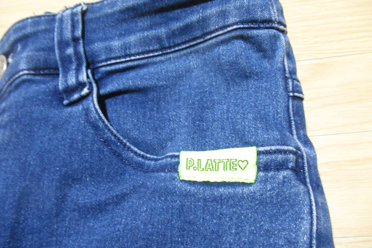 ●PINK-latte ピンクラテ ストレッチ デニム スキニーパンツ sizeS/ブルー_画像2