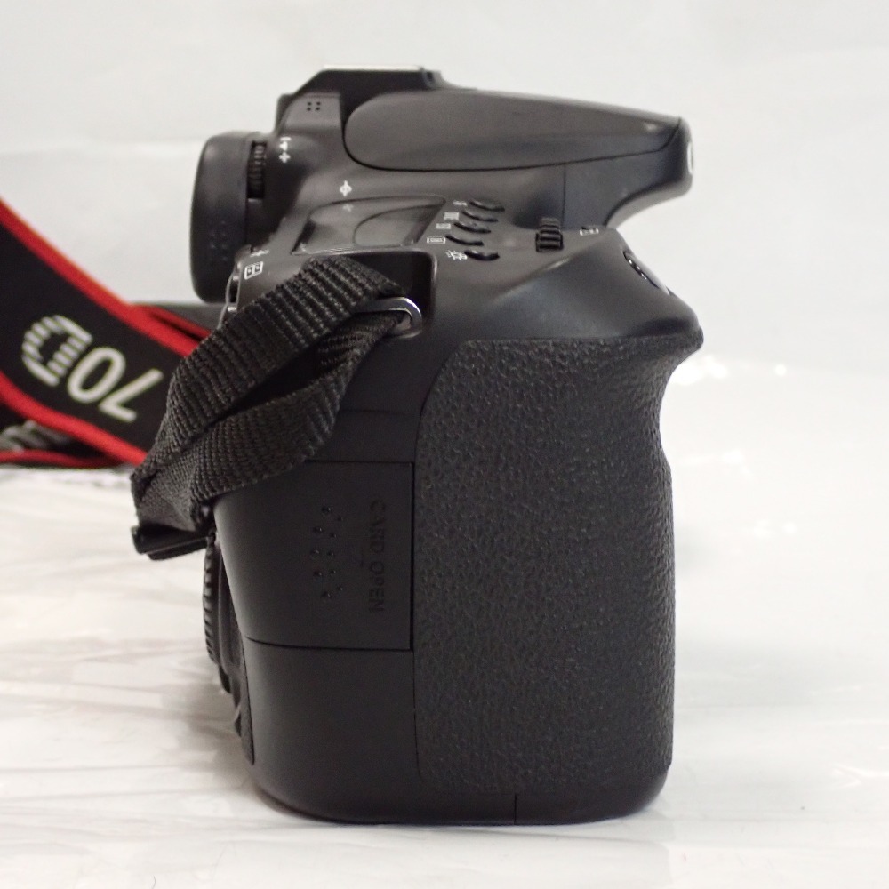 Th651611 キャノン デジタル一眼レフカメラ DS126411 EOS70D ボディ ブラック系 canon 中古_画像4