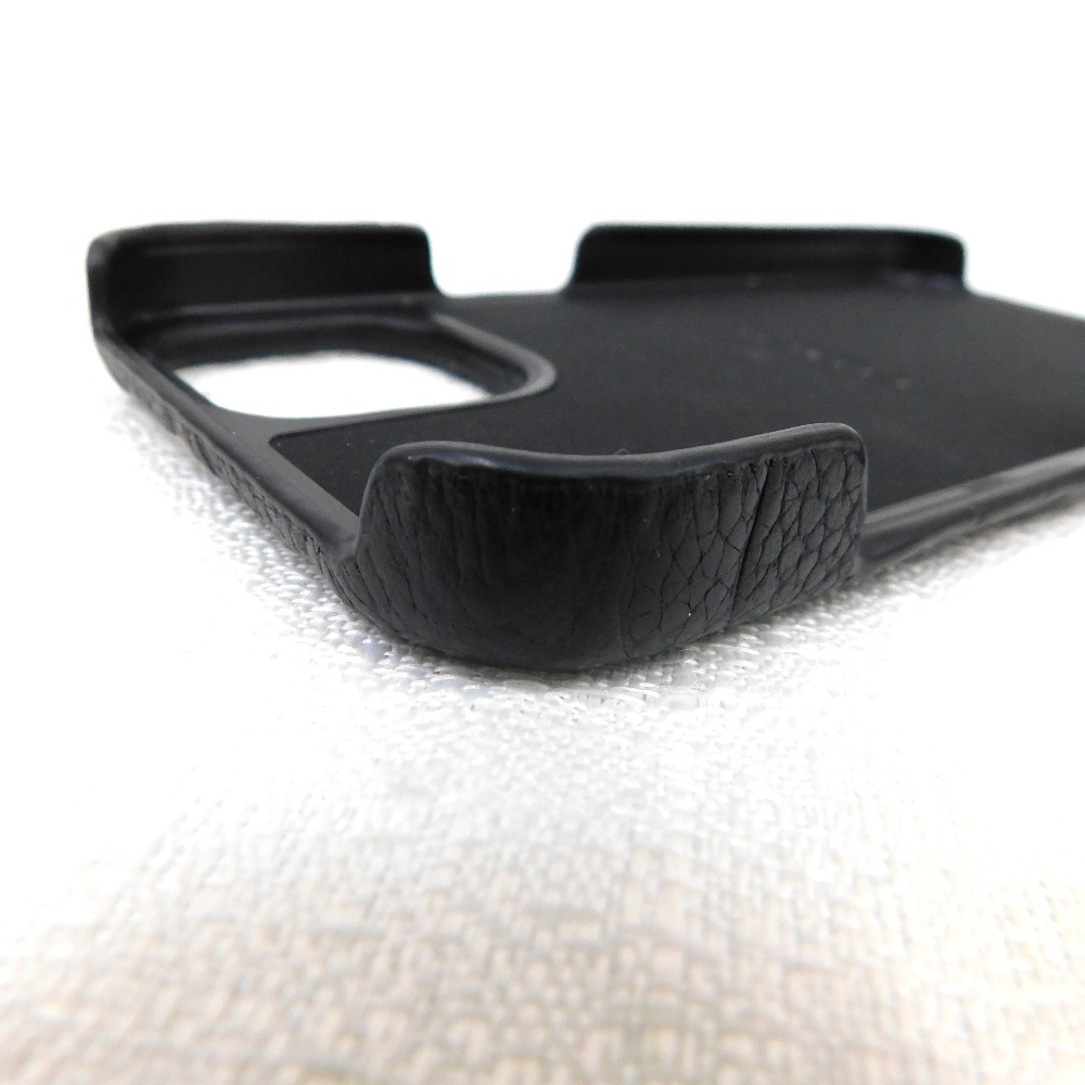 Hn251028-H Coach мобильный кейс iPhone13 специальный черный б/у * прекрасный товар 