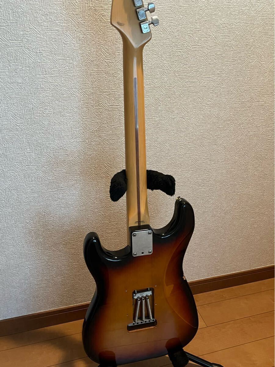 Fender Japan Stratocaster Fujigen 1987-1988 год производства G серийный G014948 noiseless TBX mid форсирование крыло Fender Stratocaster 