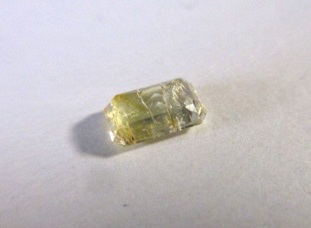 ロシア産 イエローインクルージョン・フェナカイト 長方形 ルース1点 約1ct #965_画像8