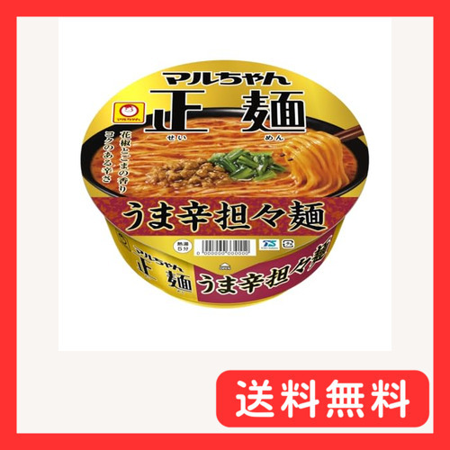 東洋水産 マルちゃん正麺 カップ うま辛担々麺 126g×12個_画像1