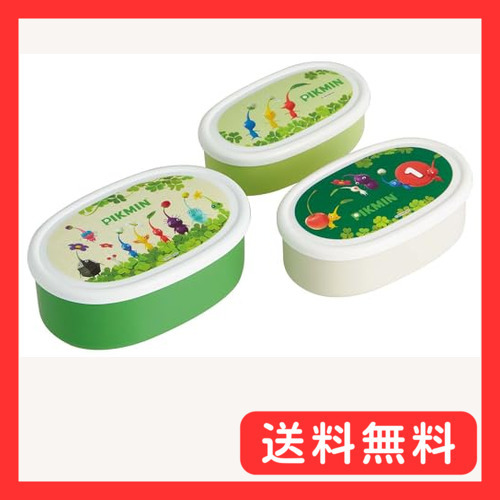 スケーター(Skater) 弁当箱 シール容器 保存容器 日本製 (大400ml 中280ml 小180ml) 3個組_画像1