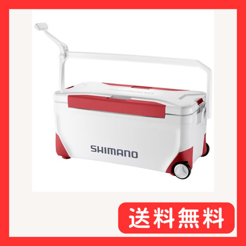 シマノ(SHIMANO) クーラーボックス スペーザ ライト 35L キャスター NS-E35Y レッド_画像1