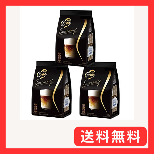 ネスレ ブライト エクスクリーミー 110g×3袋30杯分クリーミングパウダー_画像1