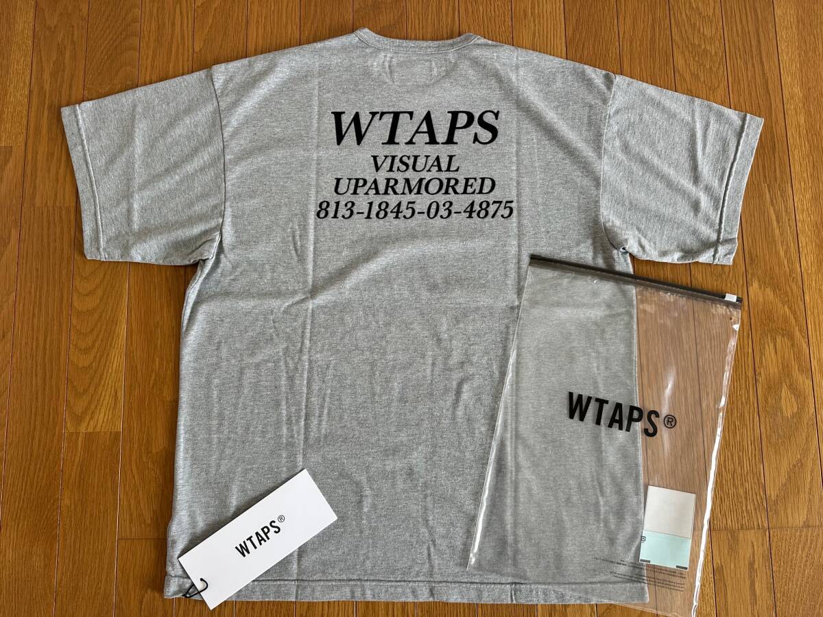2025秋冬 Lサイズ/サイズ03 ACADEMY / SS / CTPL グレー ダブルタップス WTAPS 252ATDT-CSM15_画像2