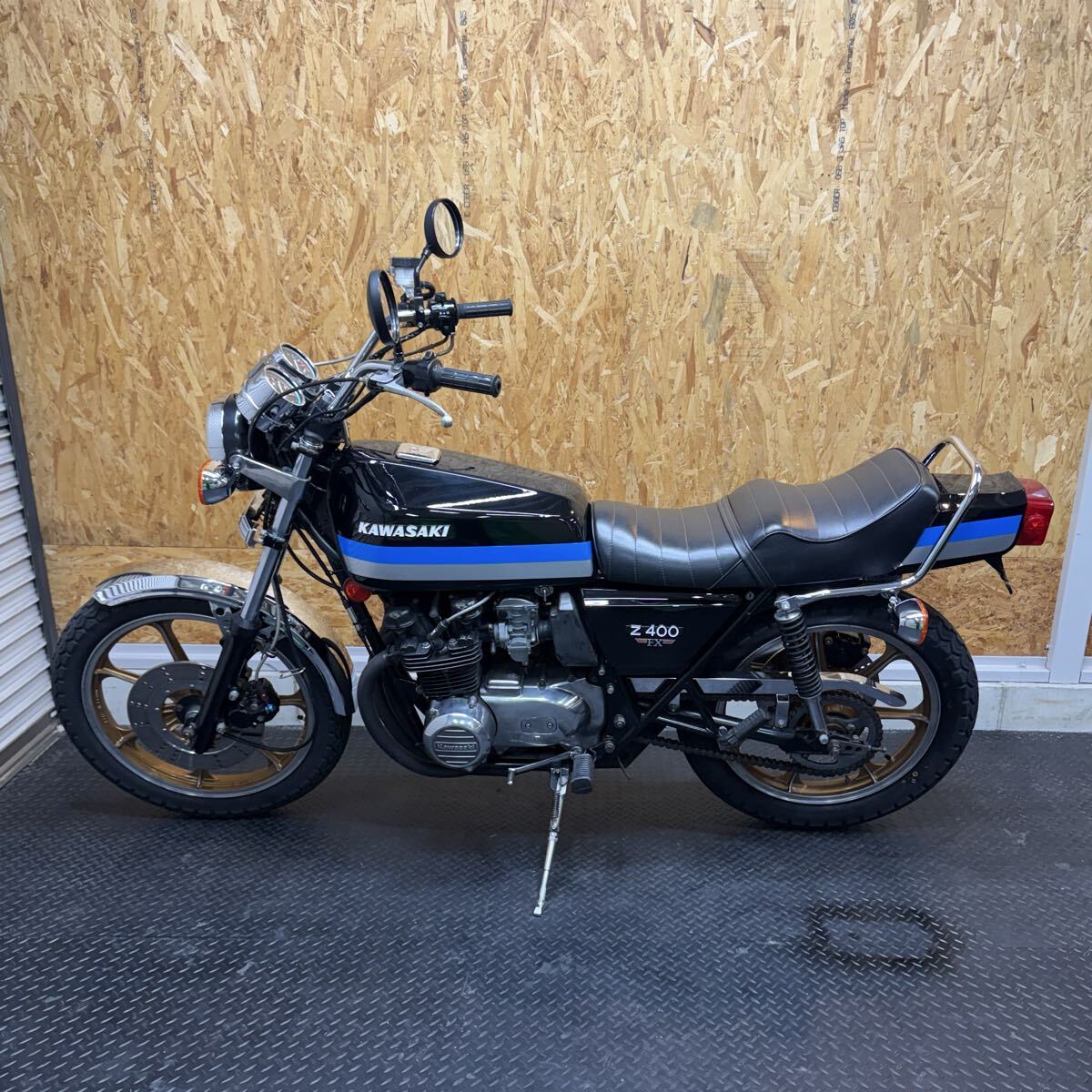 【車検有】KAWASAKI Z400FX カワサキフェックス 国内物 当時物 検索 xj400d xj400 cbx400f z400j rz250 ホーク cb750four gt380 z1 旧車_画像5