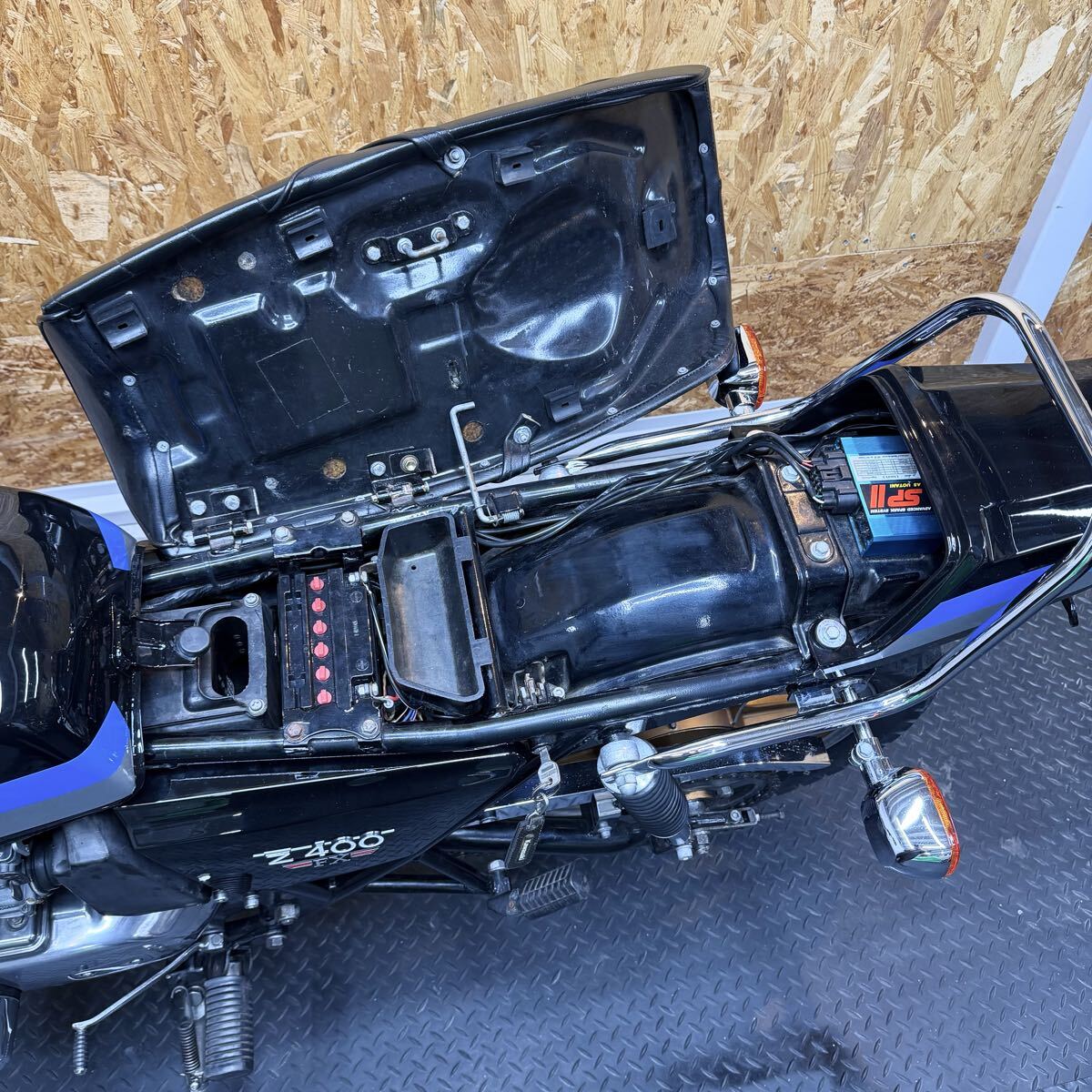 【車検有】KAWASAKI Z400FX カワサキフェックス 国内物 当時物 検索 xj400d xj400 cbx400f z400j rz250 ホーク cb750four gt380 z1 旧車_画像8