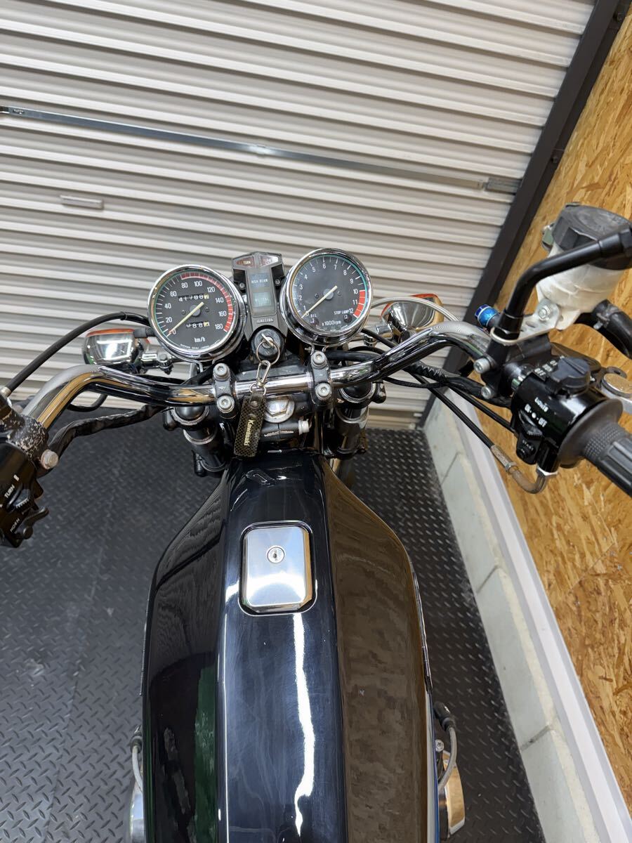 【車検有】KAWASAKI Z400FX カワサキフェックス 国内物 当時物 検索 xj400d xj400 cbx400f z400j rz250 ホーク cb750four gt380 z1 旧車_画像6