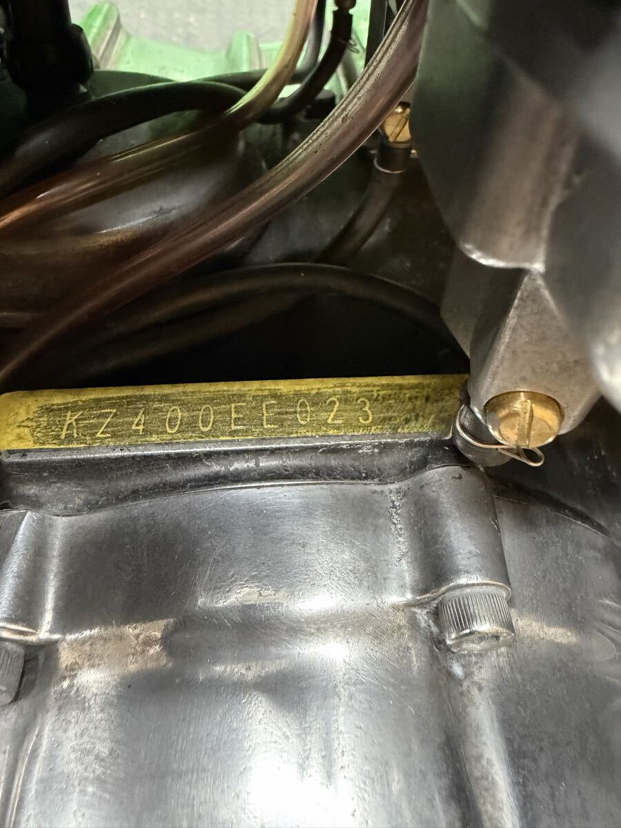 【車検有】KAWASAKI Z400FX カワサキフェックス 国内物 当時物 検索 xj400d xj400 cbx400f z400j rz250 ホーク cb750four gt380 z1 旧車_画像10