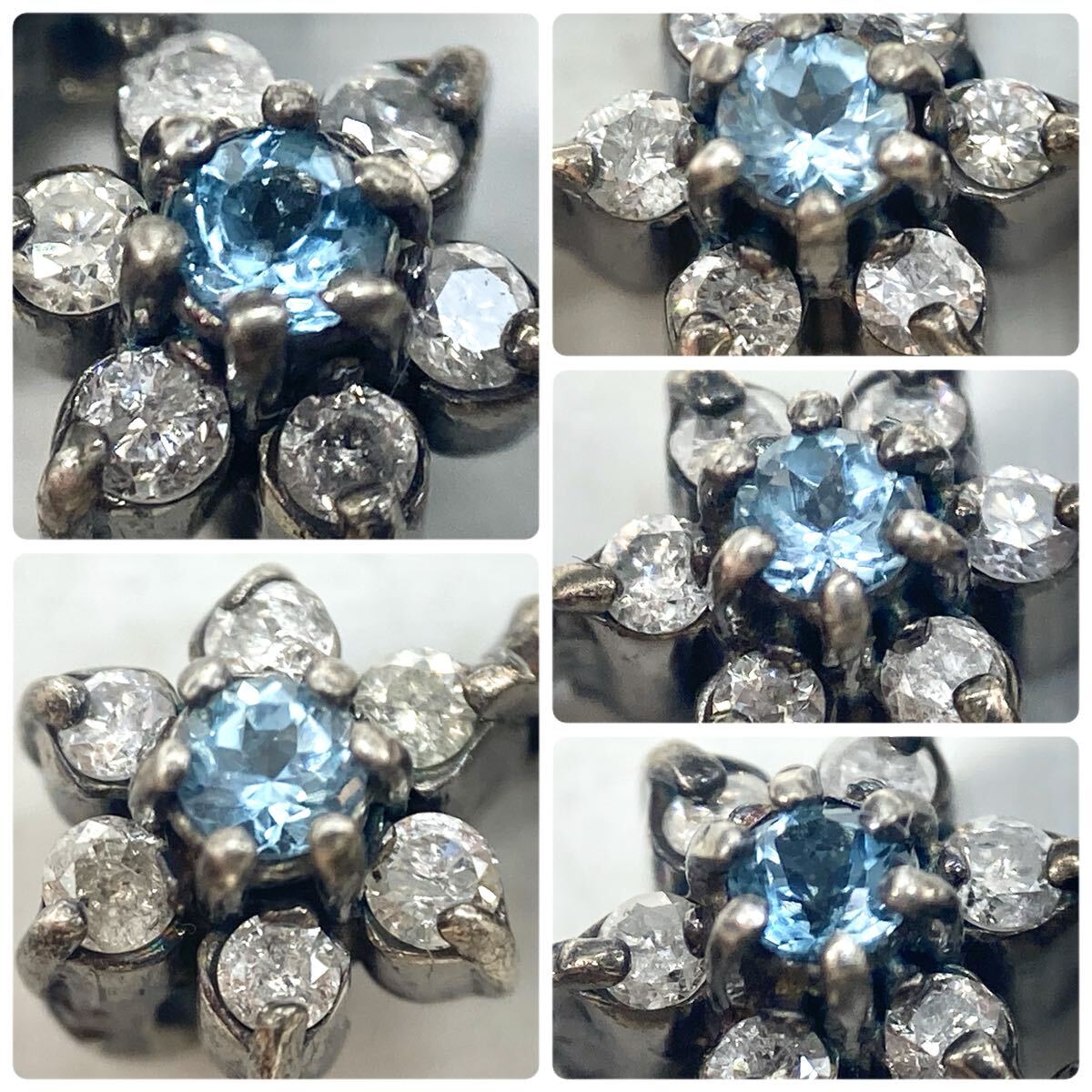 ete/ダイヤ入り!!■ペンダントトップ40点おまとめ■ n 約109.0g ネックレス エメラルド アコヤ パール 珊瑚 シルバー CZ C950_画像7