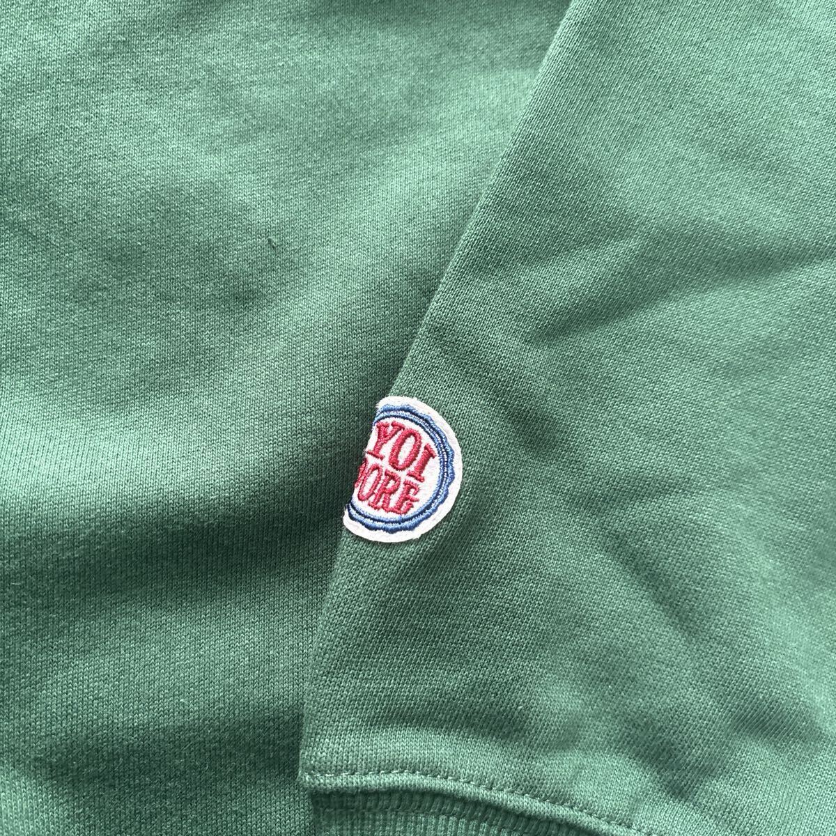 YOIDORE 猫と龍と着物と酒トレーナーグリーン★メガジョッキ（X L）_画像5