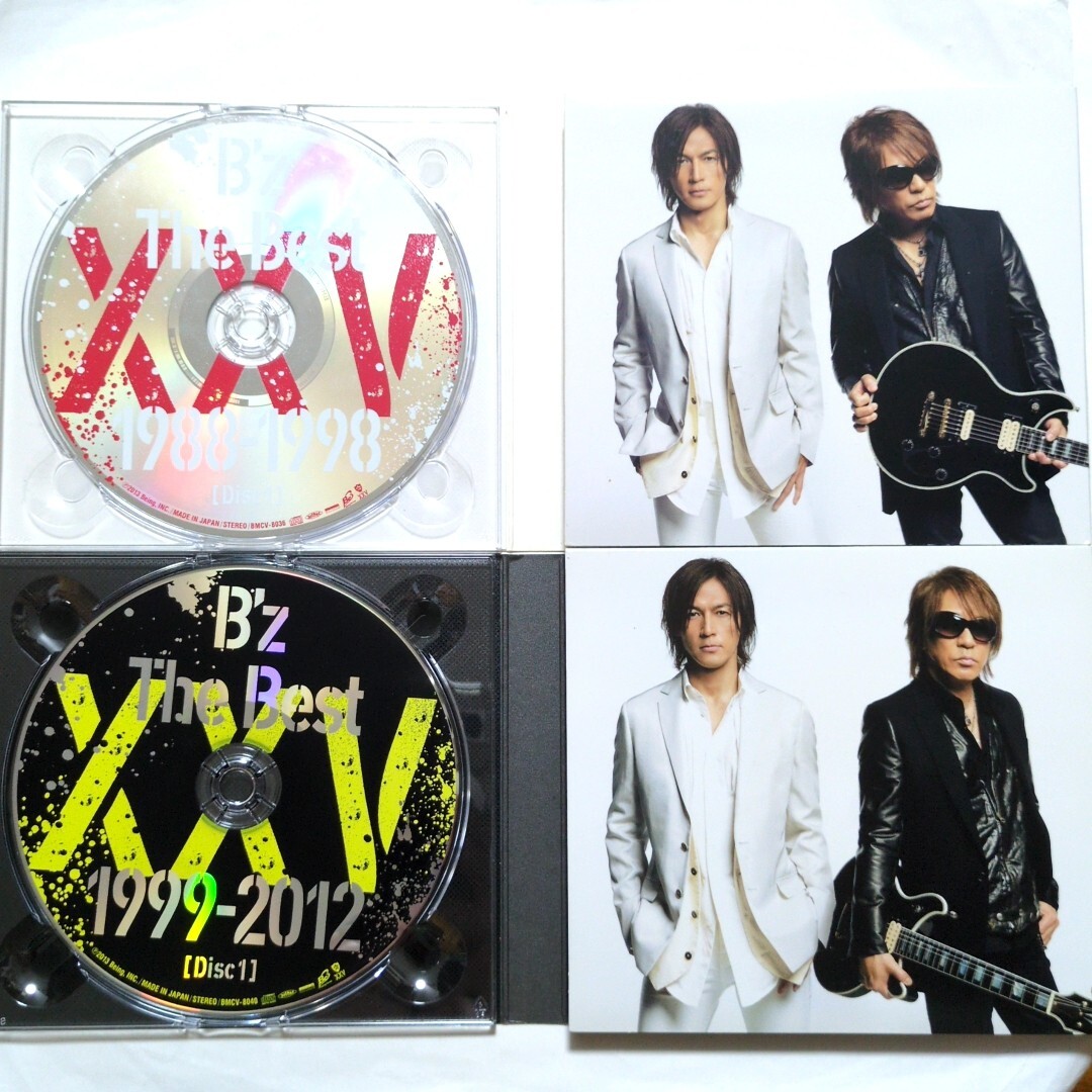 送料無料 B'z ベストアルバム 「B'z The Best XXV 1988-1998」 「B'z The Best XXV 1999-2012」 初回限定盤・4CD+2DVD _画像3