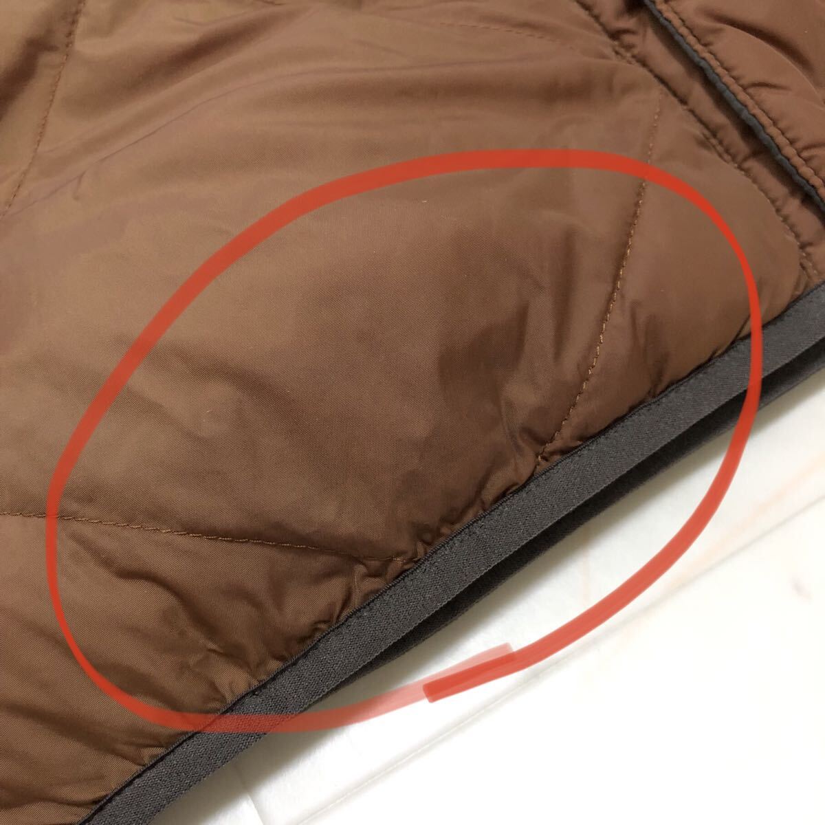 【人気】UniqloU ユニクロユー ウォームパデットリバーシブルブルゾン 男性用 メンズ Sサイズ 古着 HW-128_画像5