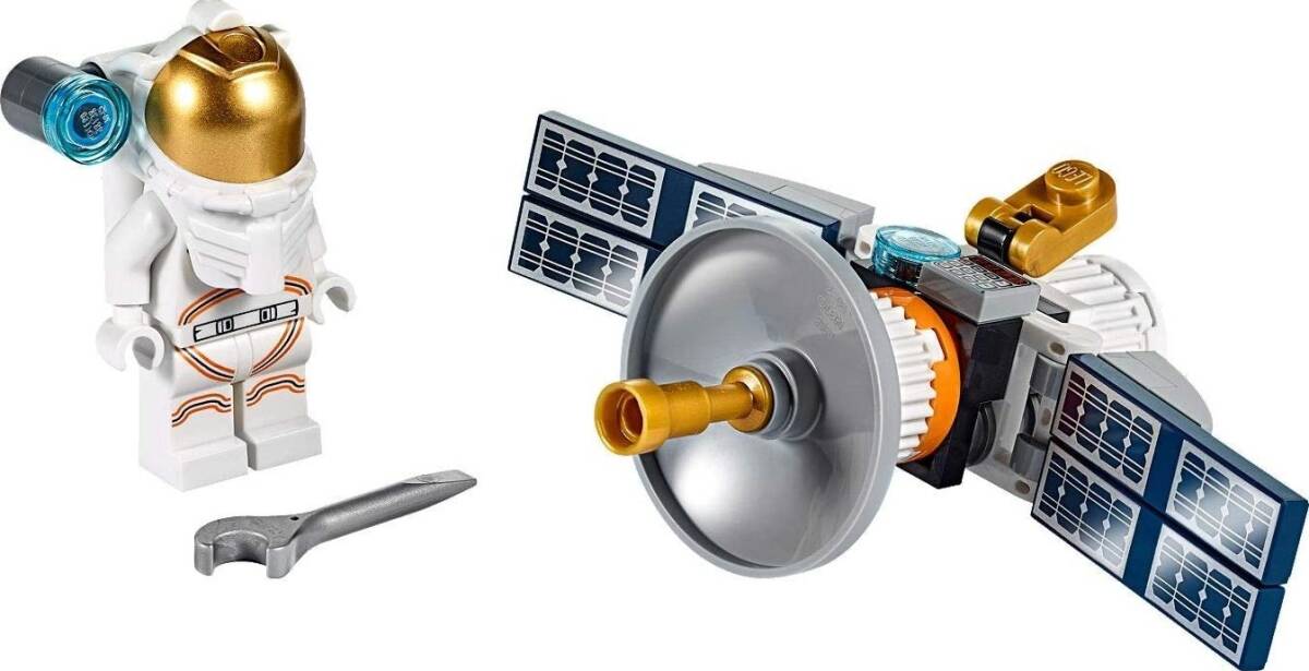 新品・未開封 Lego レゴ City シティ 30365 Space Satellite 宇宙衛星 ポリバッグ/ポリ袋/袋詰め レア! 2019年 海外発_画像1