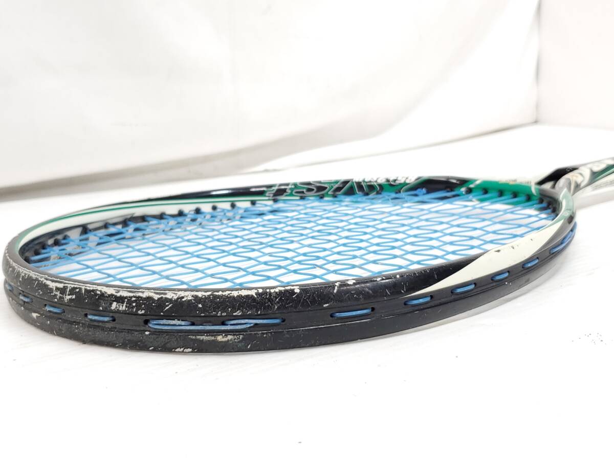 §　A12253　ミズノMIZUNO Xyst ZZ　軟式テニスラケット　スポーツ用品　CARABON80　使用感有　中古品_画像8