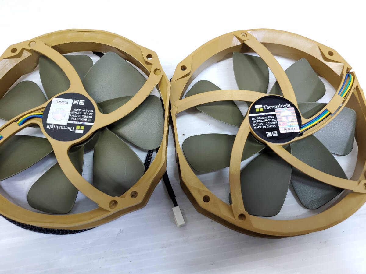 §　B22388　Thermalright 大型強力CPUファン Silver Arrow SB-E　サイドフロー型　Intel/AMD両対応　現状渡し　ジャンク品_画像7