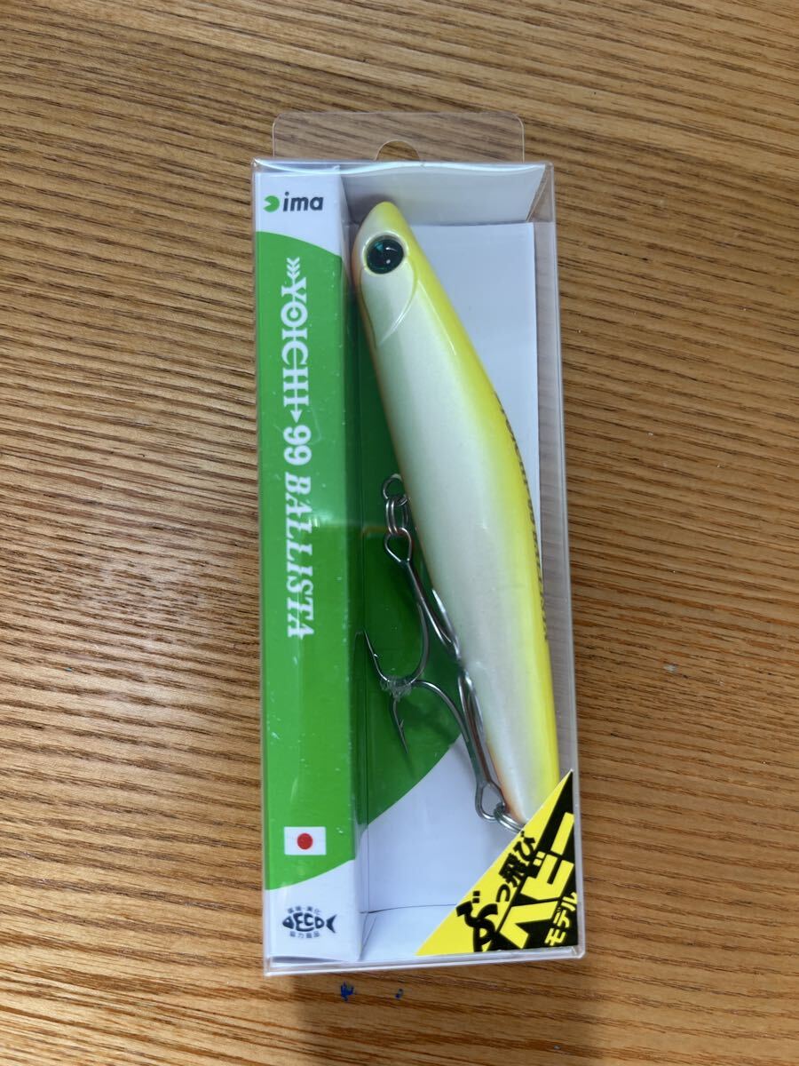 多数出品　未使用　アイマ　ヨイチ　バリスタ　YOICHI 99 BALLISTA #YI99B-001 チャートバックパール_画像1