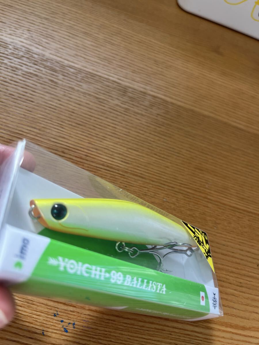 多数出品　未使用　アイマ　ヨイチ　バリスタ　YOICHI 99 BALLISTA #YI99B-001 チャートバックパール_画像8