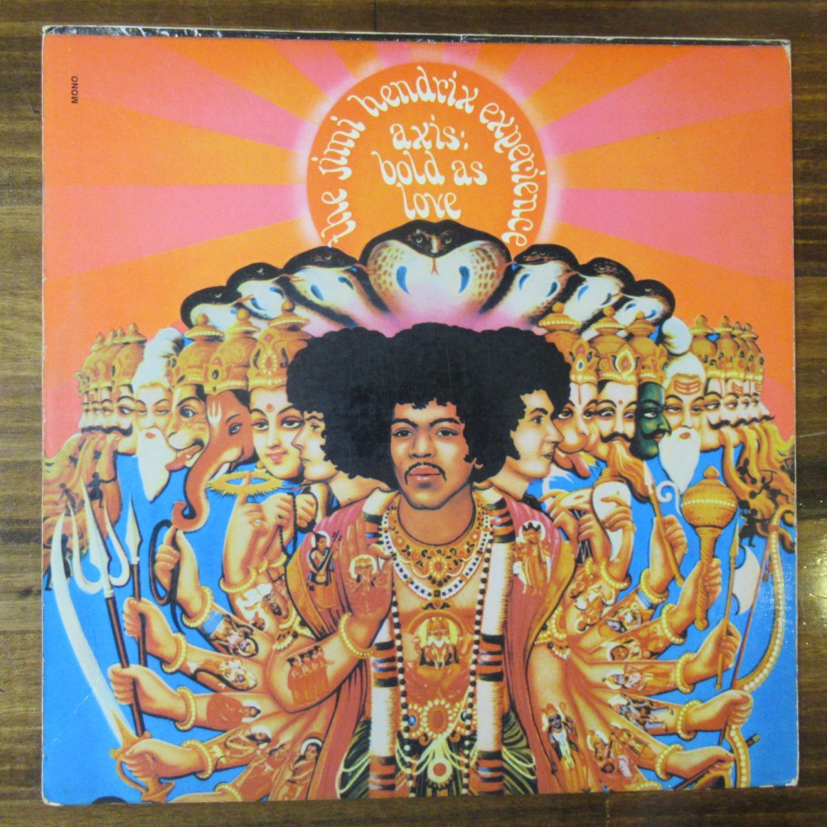 ROCK LP/AUSTRALIA/MONO/Gatefold/Jimi Hendrix Experience - Axis: Bold As Love/C-10251_画像1