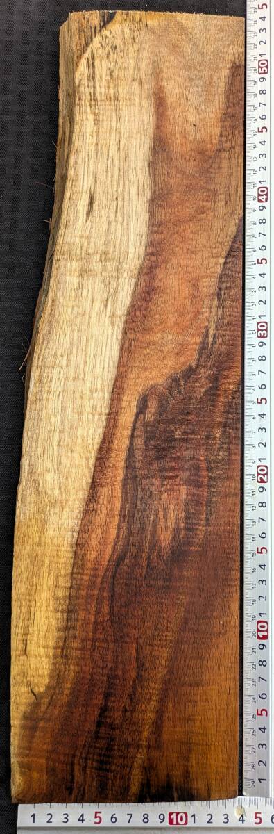 【希少美杢】ハワイアンコア◆KOA-261◆4A+ グレード◆カーリー杢◆ハワイ島直送◆送料無(wú)料 Hawaiian Koa 19厚x135幅x525長(zhǎng)mm