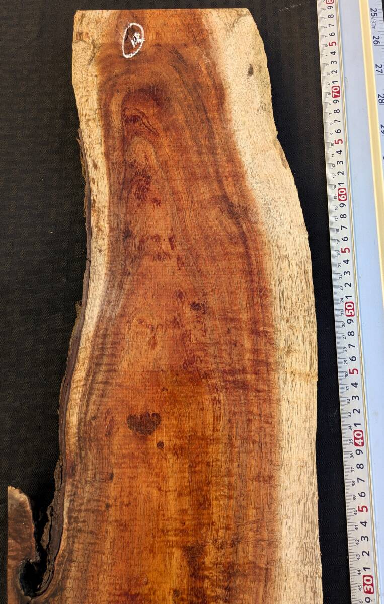 【特選】ハワイアンコア◆KOA-248◆3A+ グレード◆カーリー杢◆ハワイ島直送◆送料無料 Hawaiian Koa 30厚x160幅x755長mm