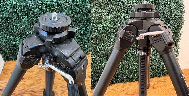 S-7-11【鴇】SLIK THE PROFESSIONAL 6060 三脚 スリック 雲台なし カメラ アクセサリー 中古 _画像2