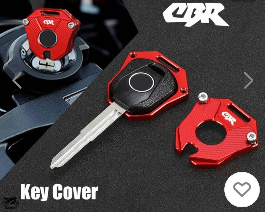 【新品未使用】ホンダCBRキーカバー レッド イモビライザー対応_画像4