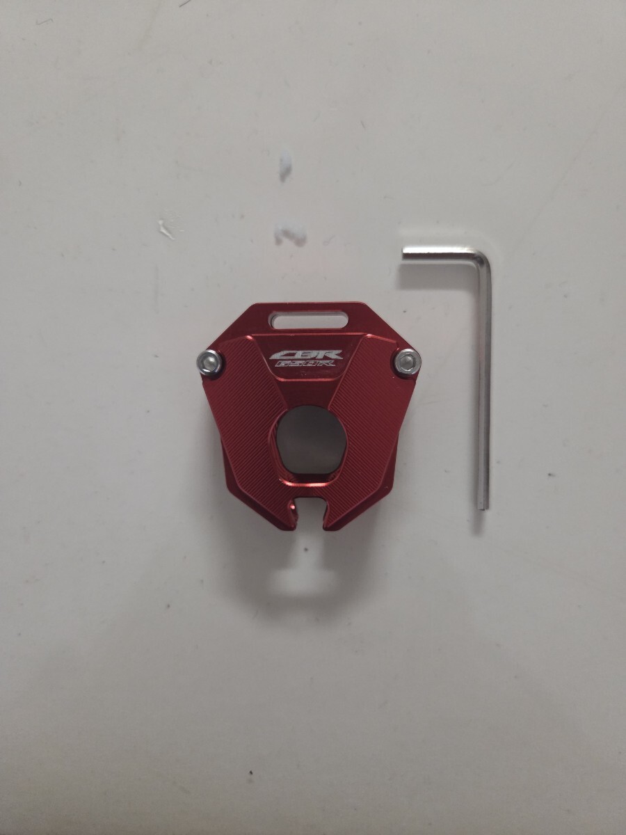 【新品未使用】ホンダCBRキーカバー レッド イモビライザー対応_画像1