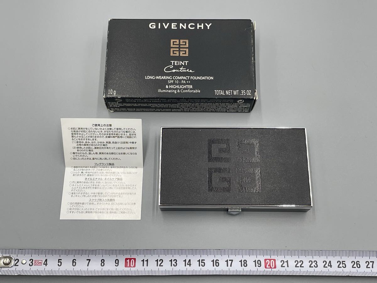 R3-19【未検品】ジバンシィ タン・クチュール・コンパクト 3 エレガントサンド パウダー ファンデーション 10g GIVENCHY_画像1
