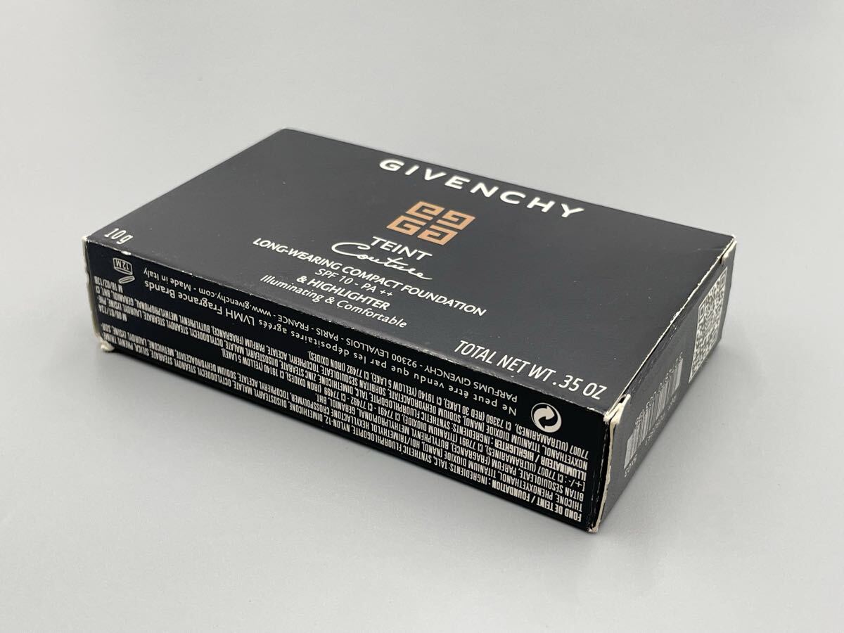 R3-19【未検品】ジバンシィ タン・クチュール・コンパクト 3 エレガントサンド パウダー ファンデーション 10g GIVENCHY_画像9