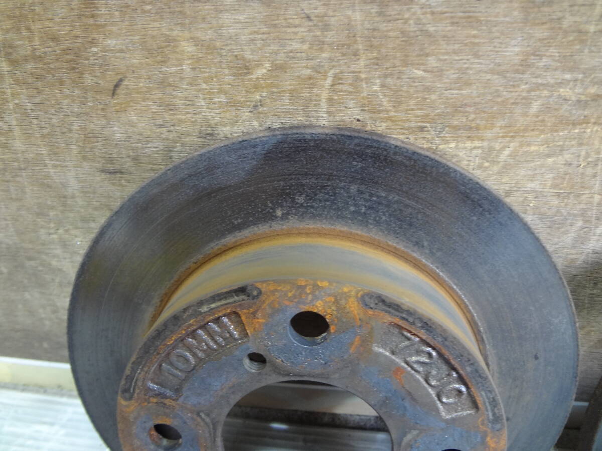 79539 ワゴンR MH23S 左右 フロント ブレーキローター 23年_画像2