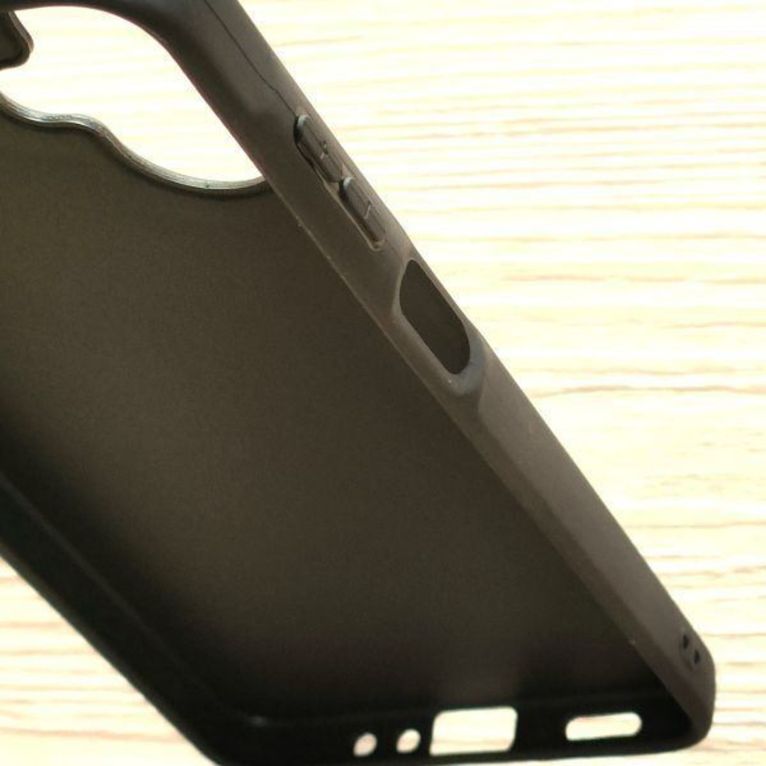 Galaxy A25 5G мягкий чехол черный управление 258-3