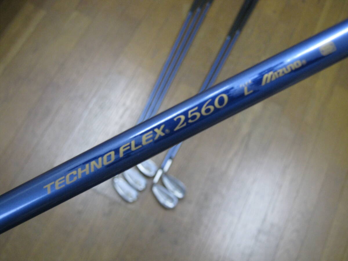 訳有ミズノ　ゼファー　ＥＧ－１７０V　アイアン　５～８・Ｐ・Ｓ　６本セット　ミズノオリジナルカーボンＬ　ジャンク品　レディス用_画像8