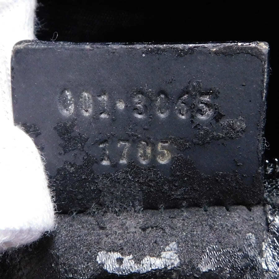 1円■グッチ ワンショルダーバッグ ブラック系 レザー Gロゴ レディース GUCCI ■E.Bgm.tI-02_画像8