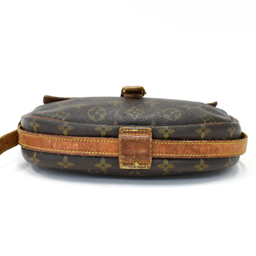 1円◆定価12万 LOUIS VUITTON ルイヴィトン ショルダーバッグ ジュヌフィーユGM M51225 モノグラム ブラウン◆K.Cse.zE-09_画像4