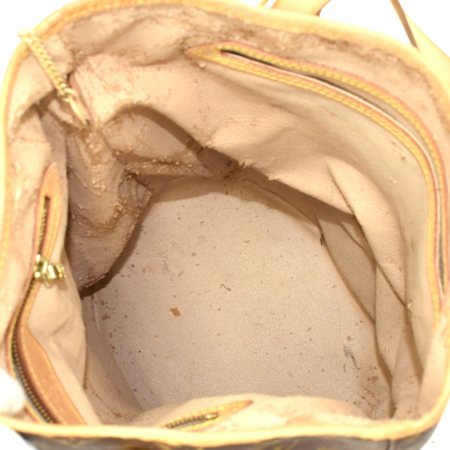 1円◆定価14万 LOUIS VUITTON ルイヴィトン トートバッグ ショルダー バケットGM M42236 モノグラム ブラウン◆E.Cme.zE-02_画像8