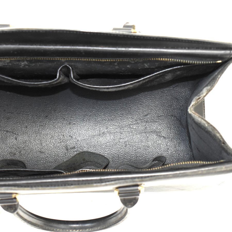 1円◆定価20万 LOUIS VUITTON ルイヴィトン ハンドバッグ リヴィエラ M48182 エピ レザー ノワール ブラック◆E.Csl.zE-02_画像8