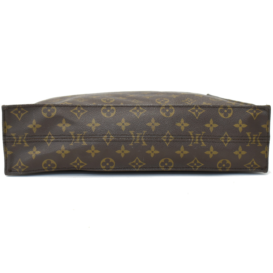 1円◆定価17万 LOUIS VUITTON ルイヴィトン ハンドバッグ サックプラ M51140 モノグラム ブラウン◆ E.Css.zE-02_画像4