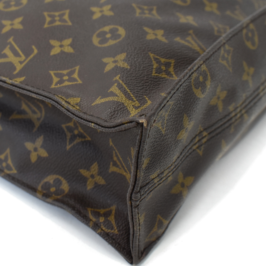 1円◆定価17万 LOUIS VUITTON ルイヴィトン ハンドバッグ サックプラ M51140 モノグラム ブラウン◆ E.Css.zE-02_画像5