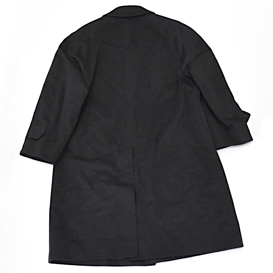 1円◆美品 BURBERRYS バーバリーズ コート ジャケット アウター ウール カシミヤ ダークグレー ヴィンテージ◆E.Bgo.zE-01_画像2