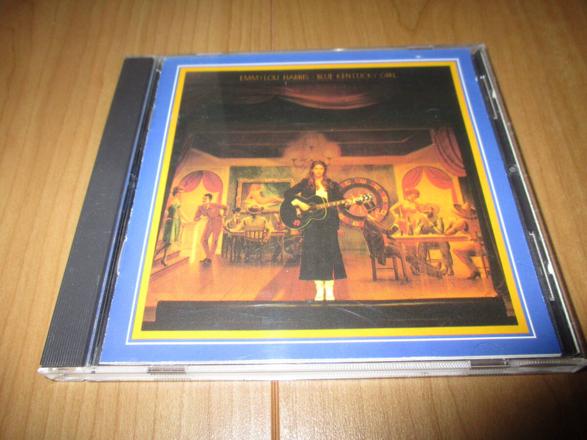 EMMYLOU HARRIS BLUE KENTUCKY GIRL エミルー・ハリス　 ブルー・ケンタッキー・ガール　輸入中古盤_画像1