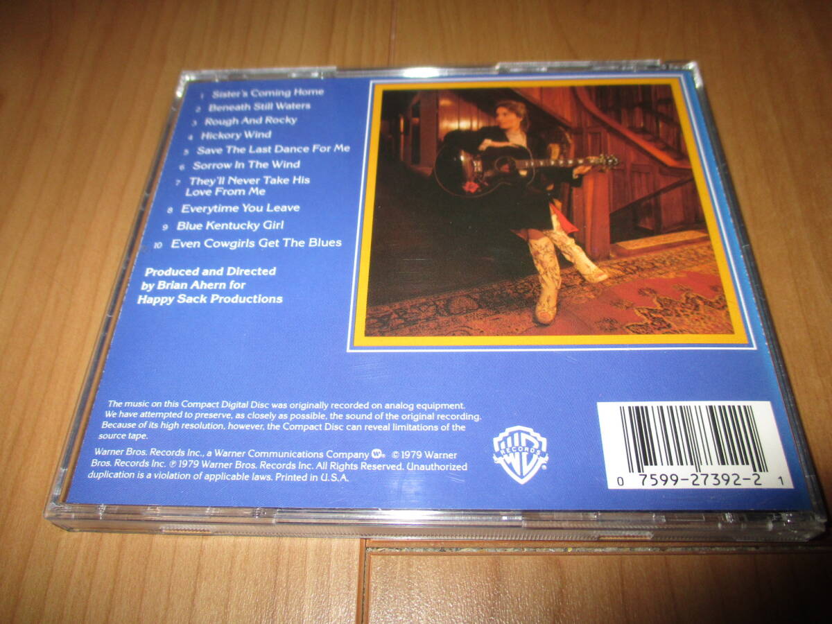 EMMYLOU HARRIS BLUE KENTUCKY GIRL エミルー・ハリス　 ブルー・ケンタッキー・ガール　輸入中古盤_画像3