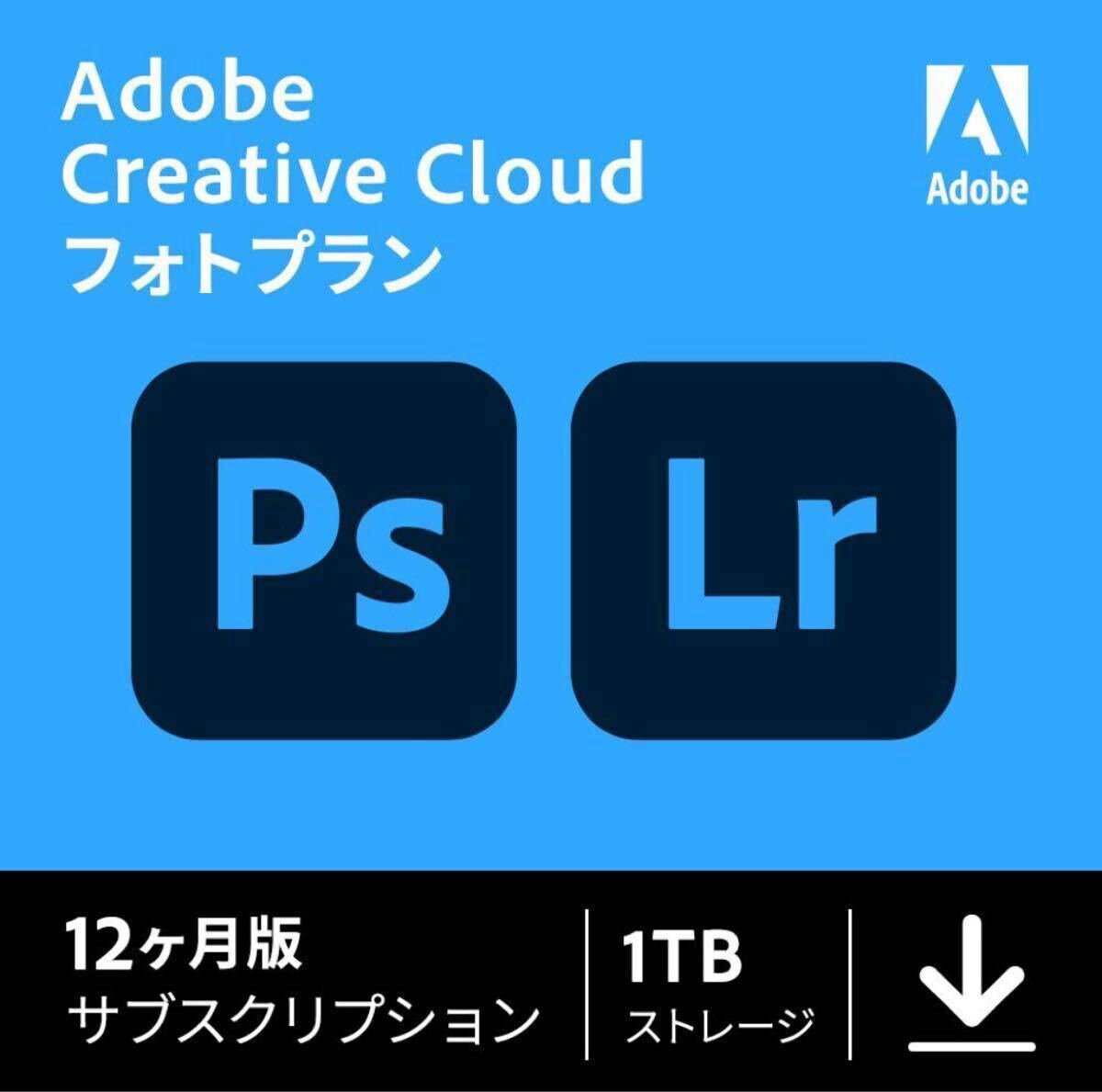 Adobe Creative Cloud фото план 1TB хранение имеется 12 месяцев версия 